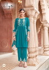 Nova By Clysi Viscose Thread Work Butti Kurti With Bottom Wholesalers In Surat